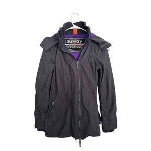 Superdry The Windmac Womens Medium - Grey and purple Japan - great jacket